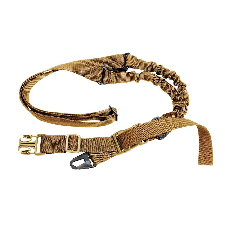 Rothco Single Point Sling CB Coyote Brown on a white background