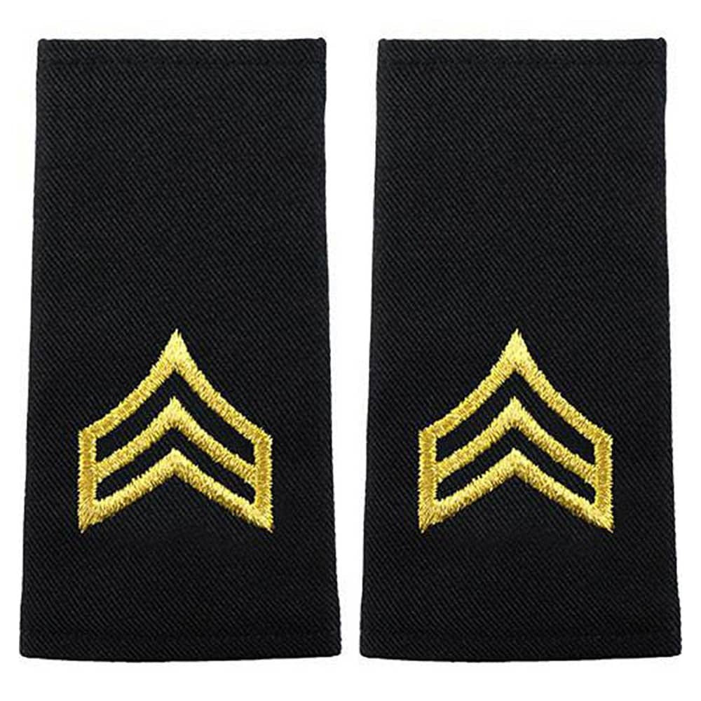 Army Sergeant Shoulder Boards Marks Epaulets - Long