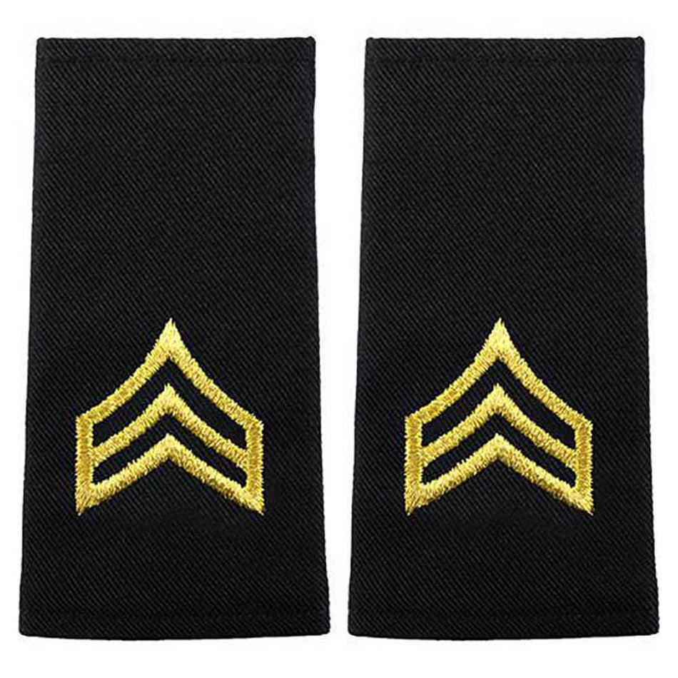 Army Sergeant Shoulder Boards Marks Epaulets - Long