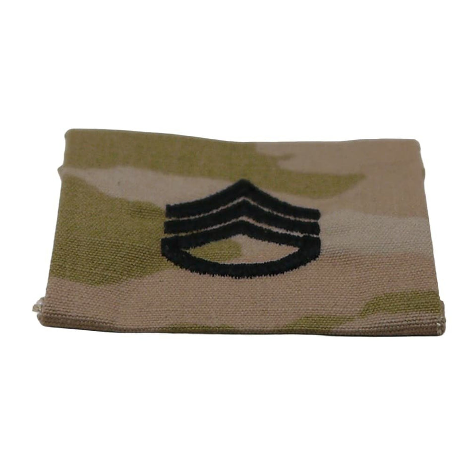 E-6 Staff Sergeant SSG Army Rank OCP Patch Sew-On