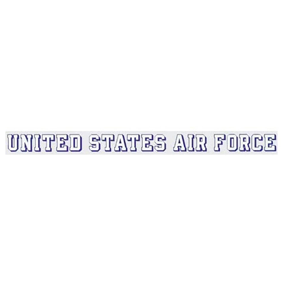 United States Air Force Window Strip Decal 1.25" x 20"