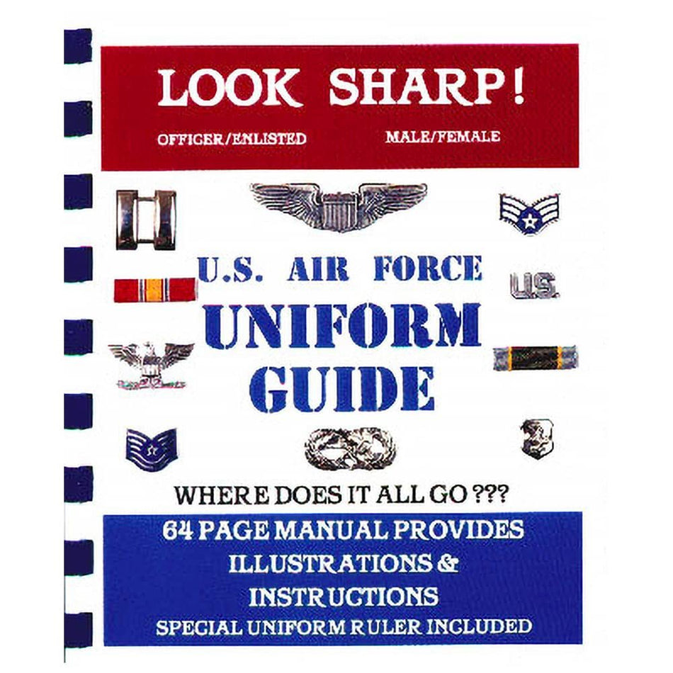 Air Force Look Sharp Uniform Guide Book