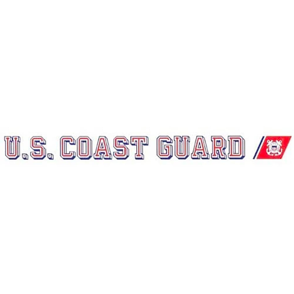 US Coast Guard Window Strip Decal