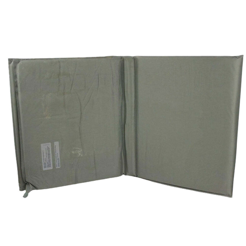 Therma a rest inflatable olive drab pad on a white background