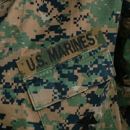 USMC Name Tapes Marine Nametape Woodland Marpat Digital