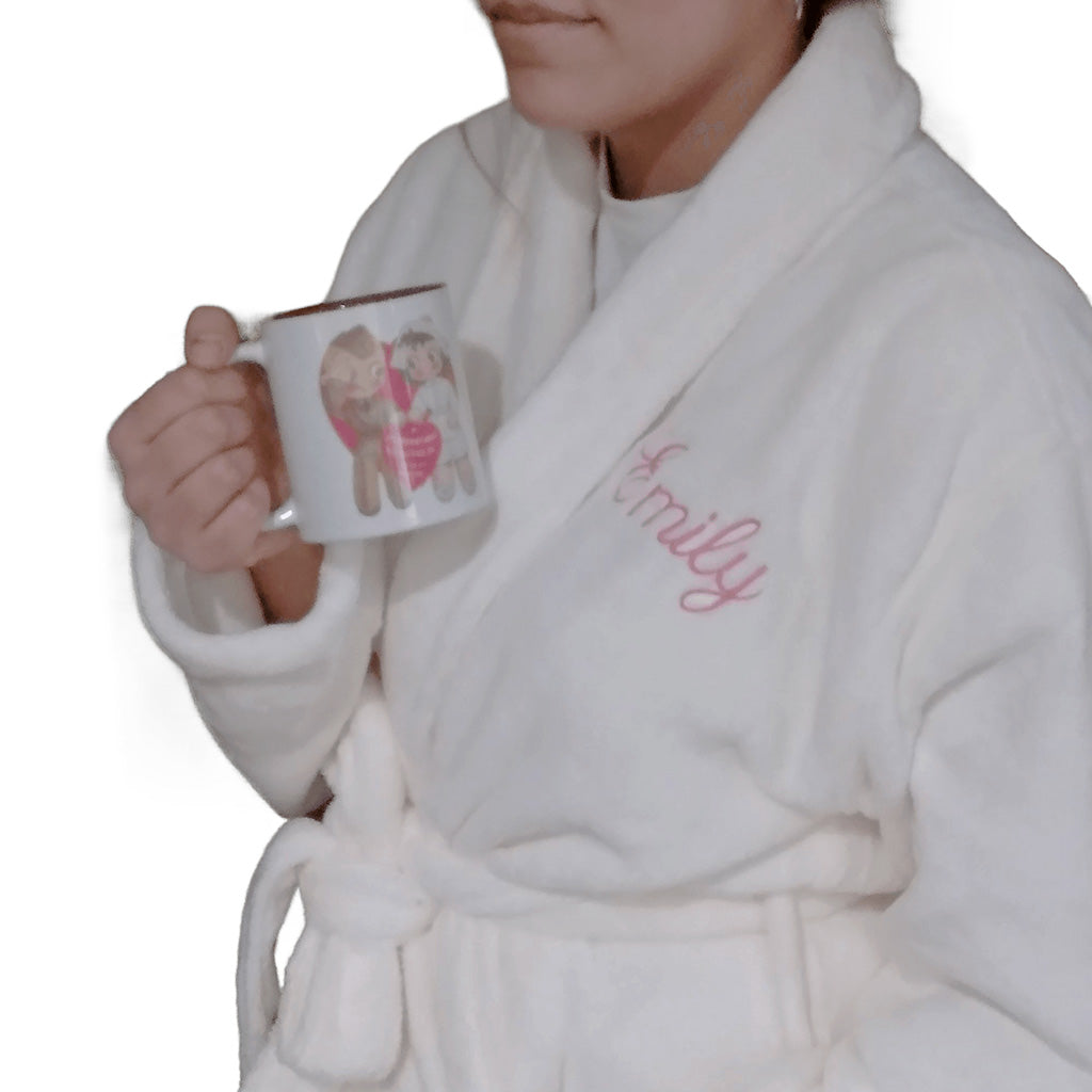 Custom Embroidered Monogrammed Robes or Add A Name