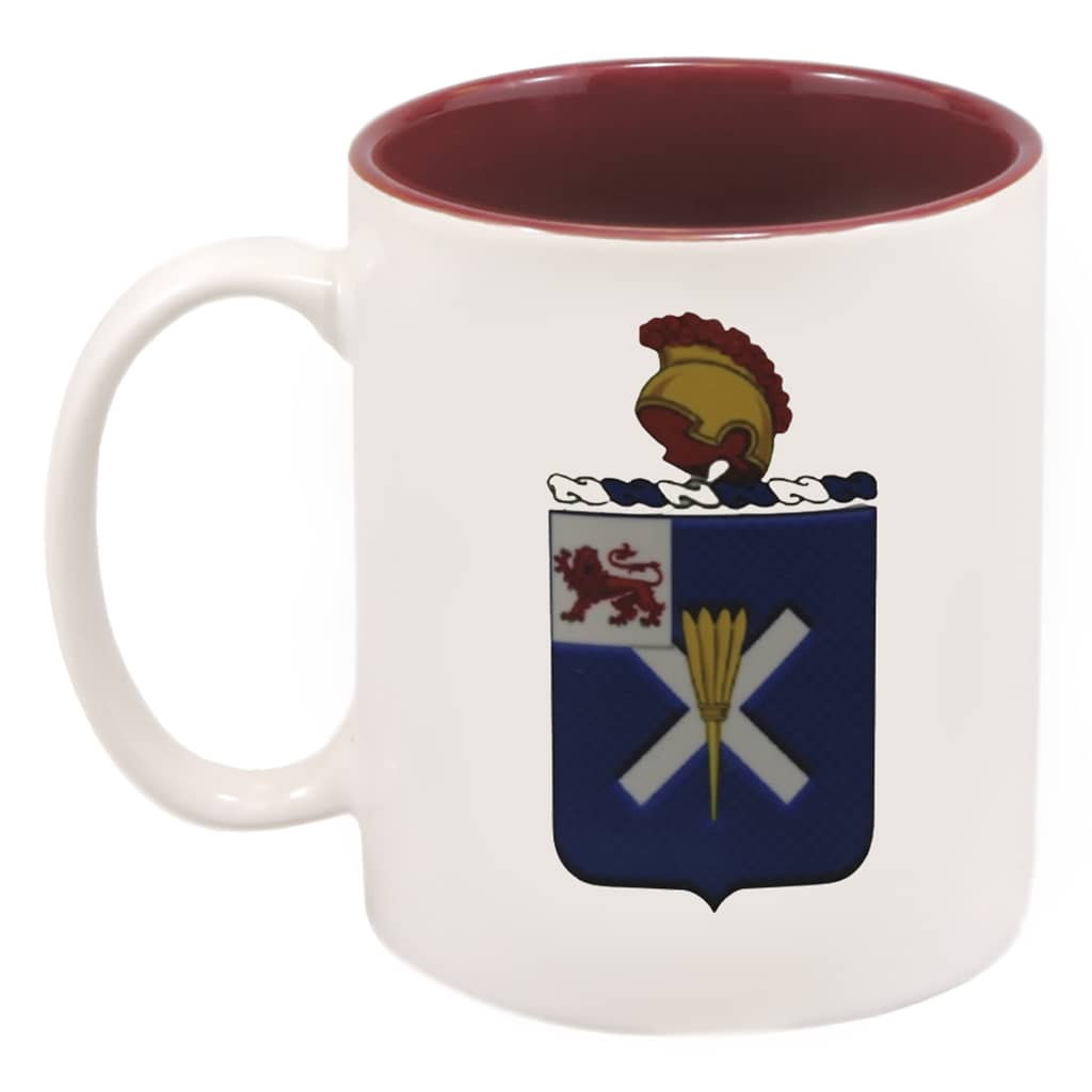 1-32nd Infantry Coffee Mug With Red Inside