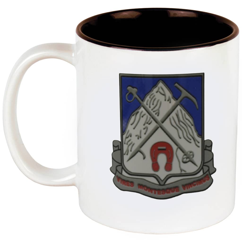 1-87th Infantry Coffee Cup With Black Inside