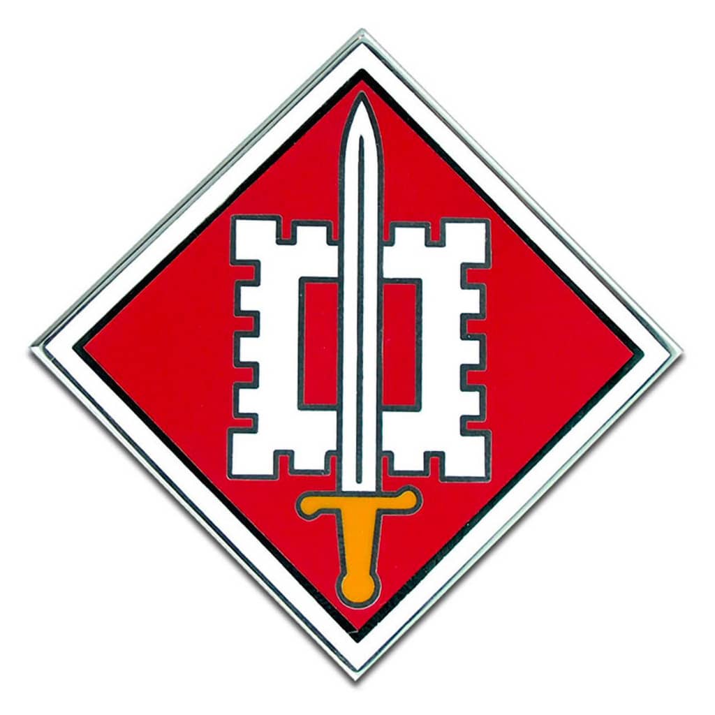 18th Engineer Brigade Combat Service Identification Badge