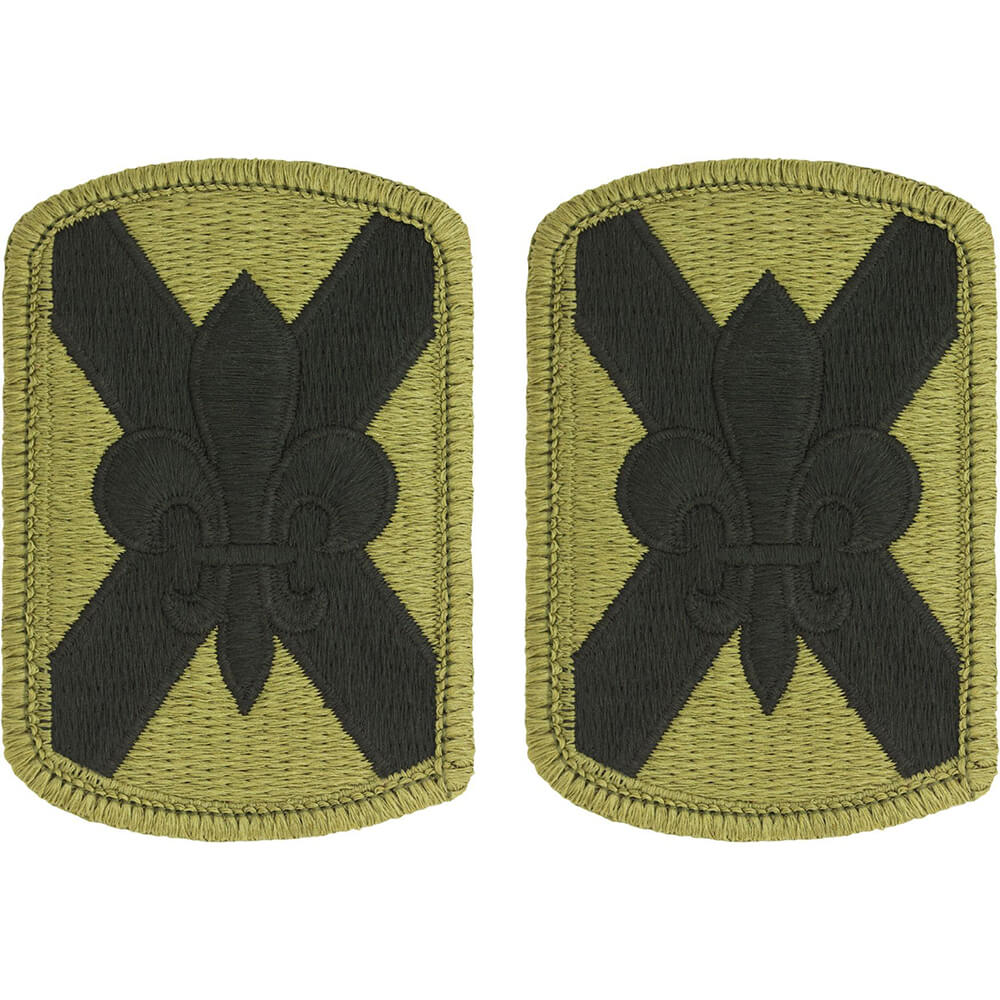 256th Infantry Brigade OCP Patch With Hook Fastener - Set of 2
