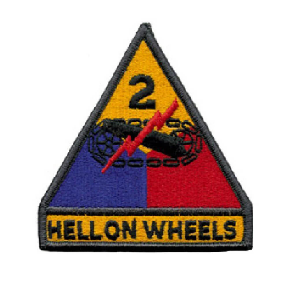 2nd Armored Division Full Color patch
