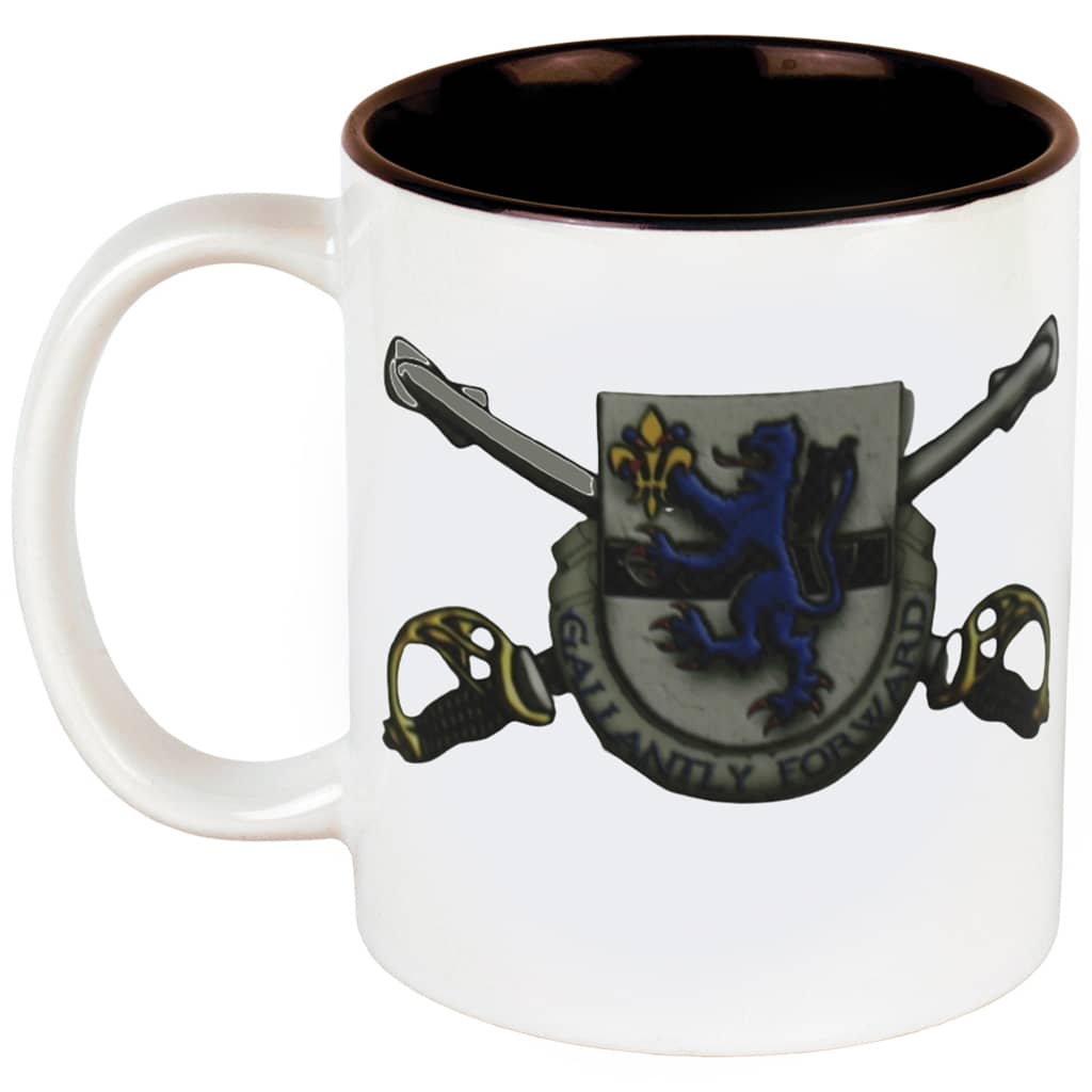 3-71st Cavalry Coffee Cup With Black Inside