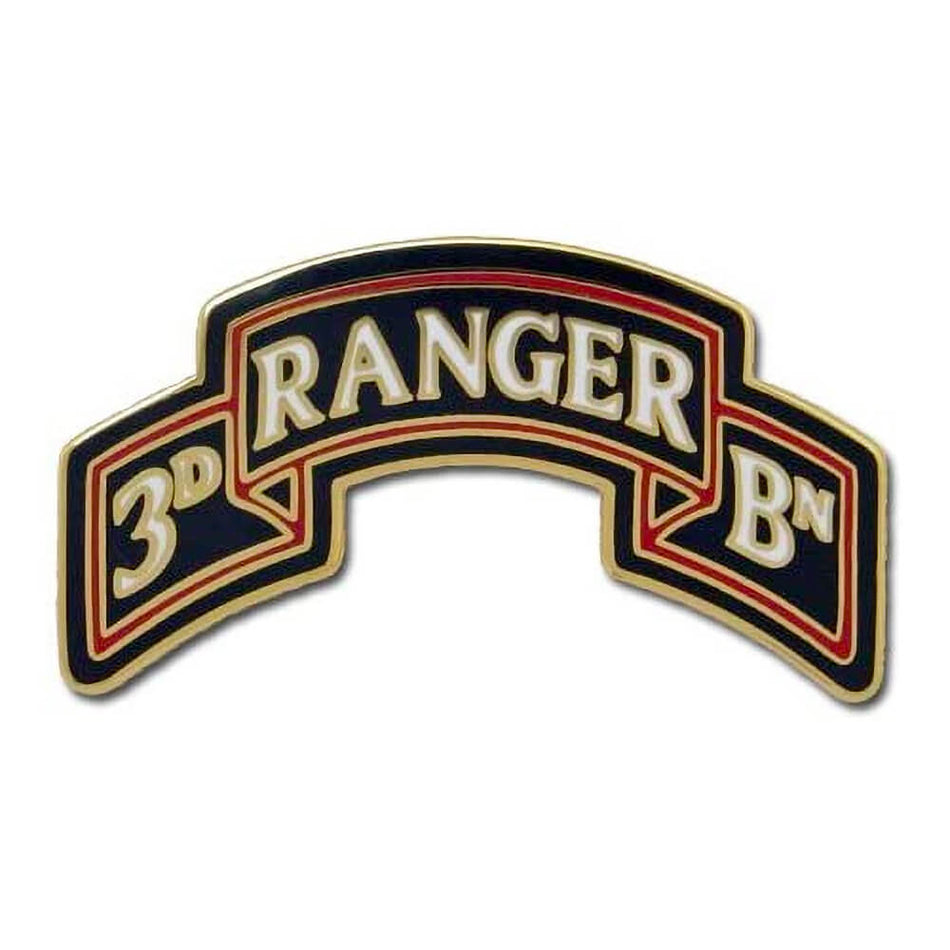 3rd Ranger Battalion Scroll 75th Ranger Regiment Badge