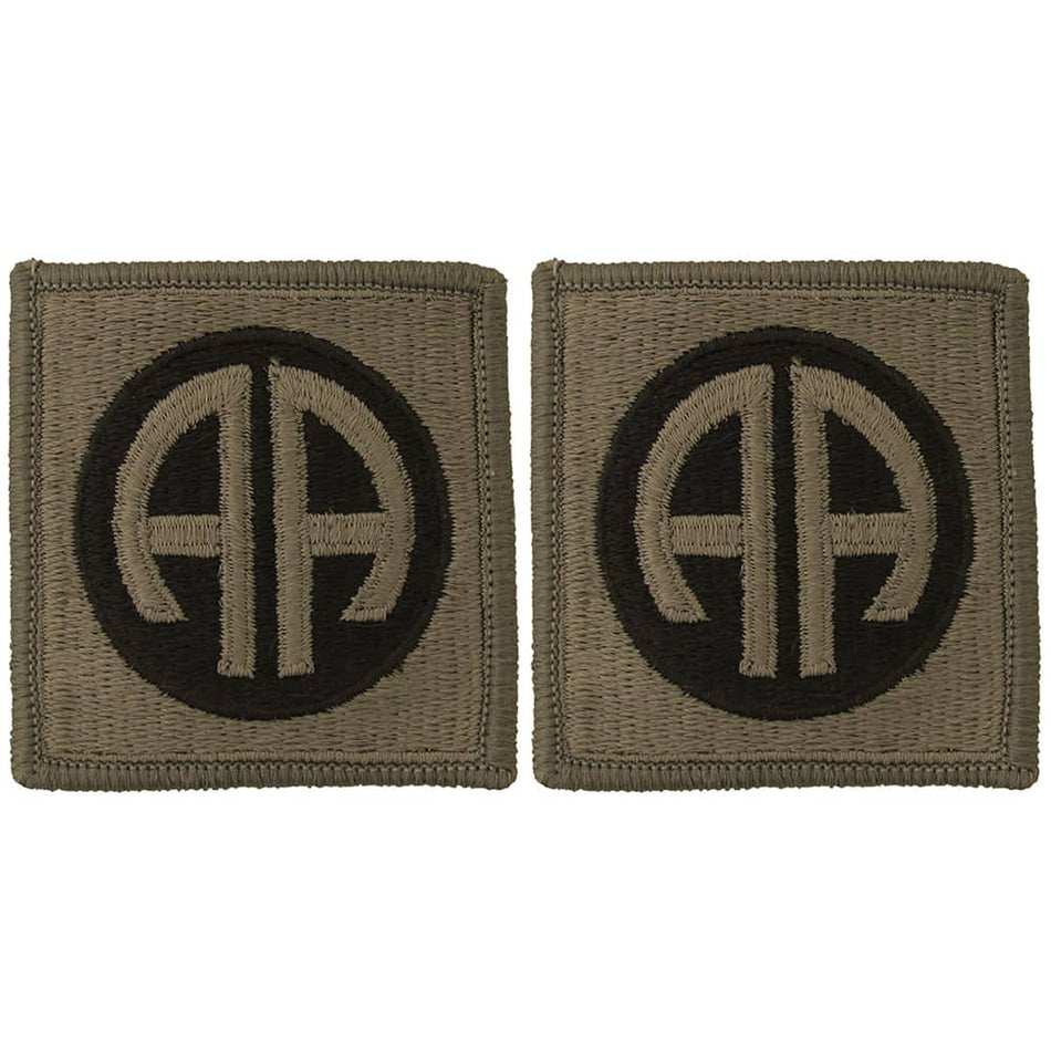 82nd Airborne Division OCP Patch With Hook Fastener - Pair