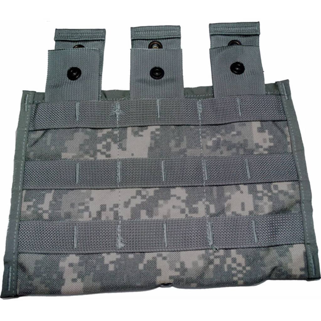 M4 3 Magazine Pouch MOLLE II USED Three Magazine Side by Side Pouch