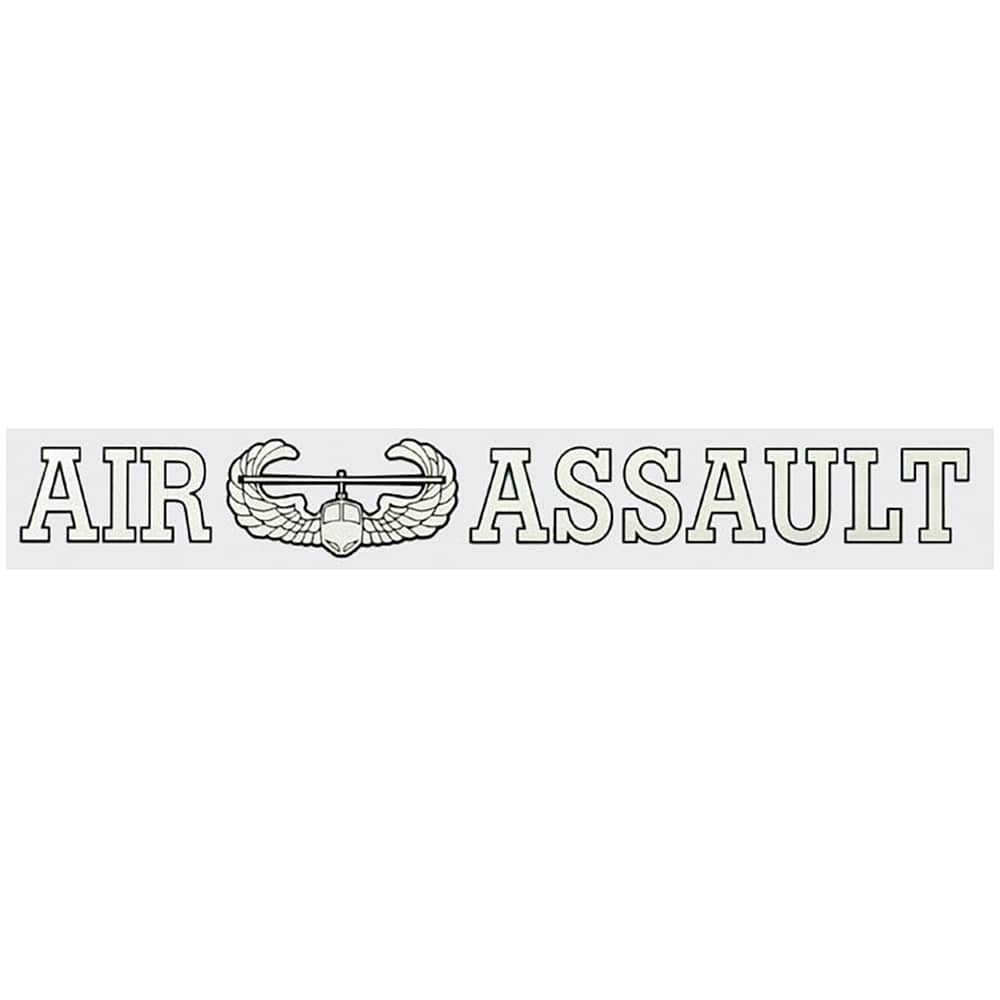 Air Assault with Badge Window Strip Decal
