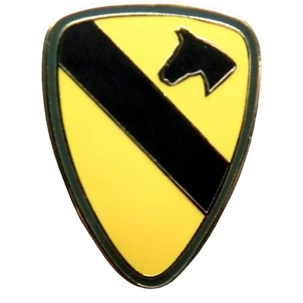 Army 1st Cavalry Division Lapel Pin