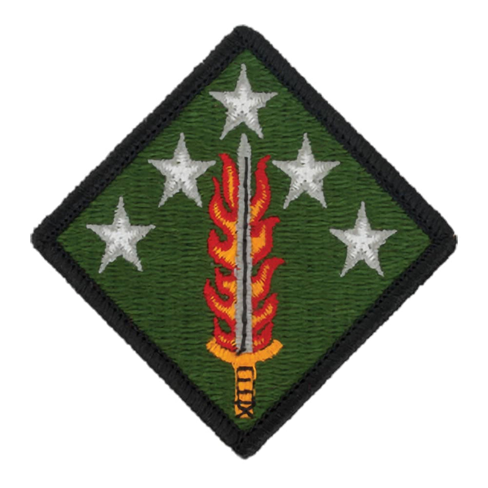 20th Support Command Color Army Patch For Dress Uniforms