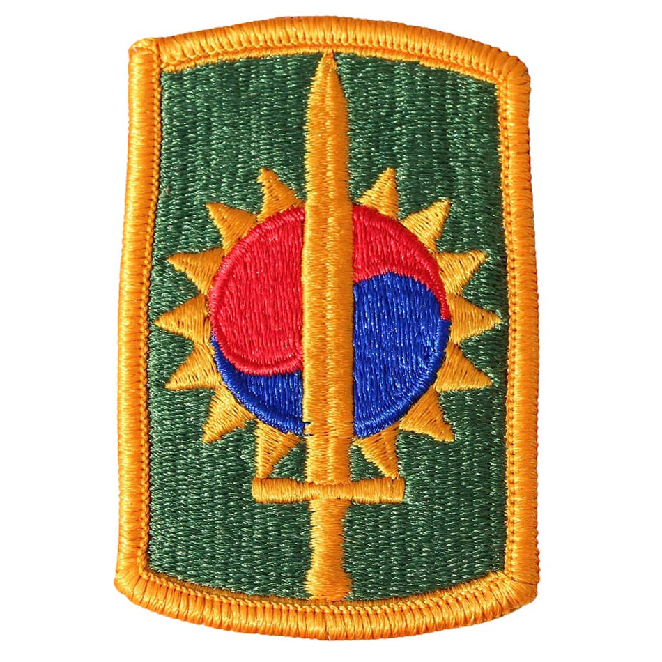 8th Military Police Brigade Sew On Color Army Patch
