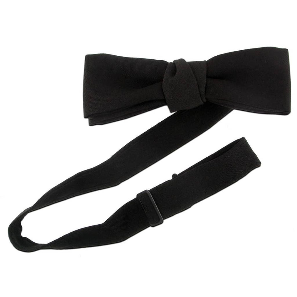   Army Black Wrap Around Bow Tie