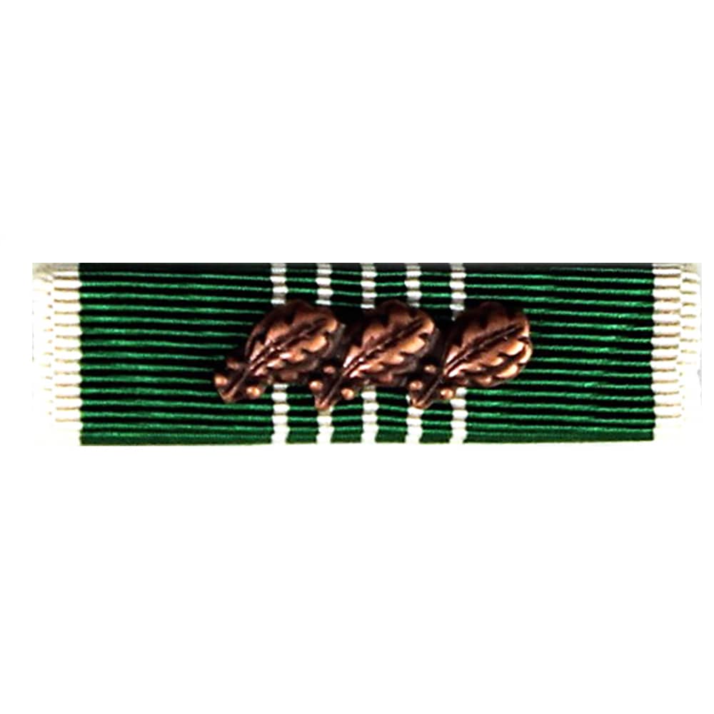 Army Commendation Medal Ribbon with 4 Awards
