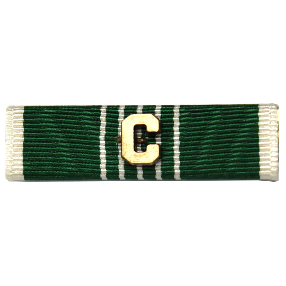 Army Commendation Medal Ribbon with C Device