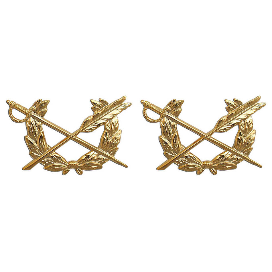 Judge Advocate General Branch Insignia Army Officer Collar Pins