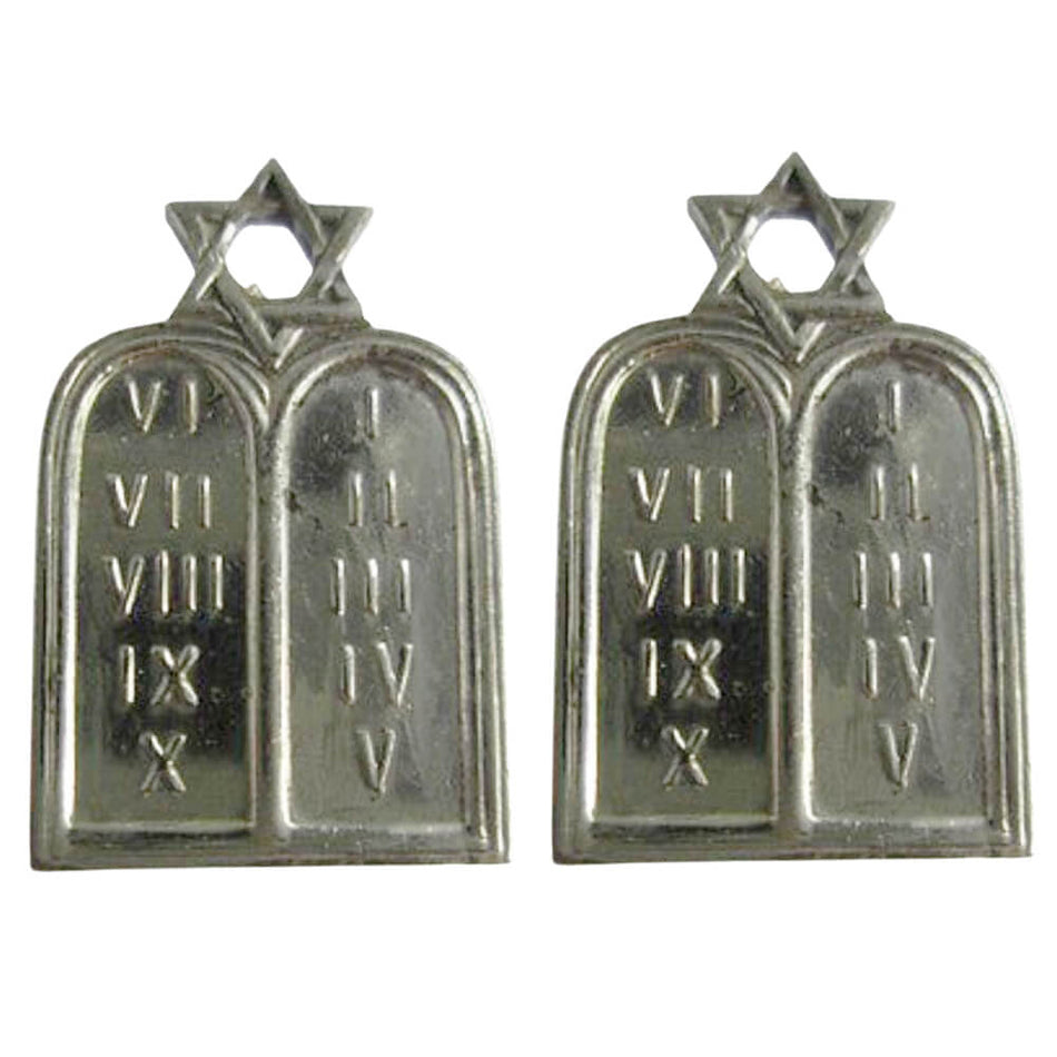 Army Officer Branch Chaplain Jewish Insignia - Pair