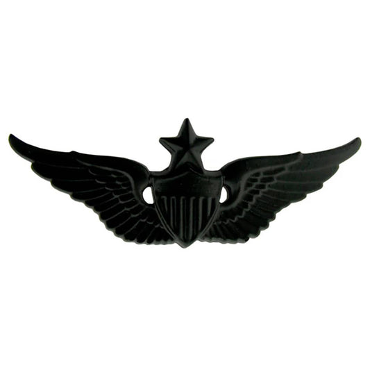 Army Senior Aviation Badge Black Metal Pin-On