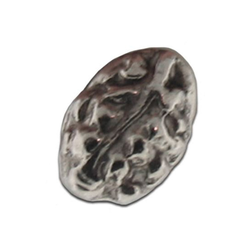 Silver Oxide Oak Leaf Cluster Miniature Medal Device 1/8"