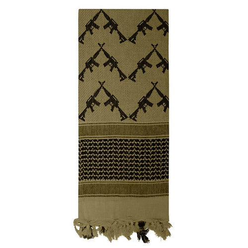 Shemagh Crossed Rifles Tactical Desert Scarf