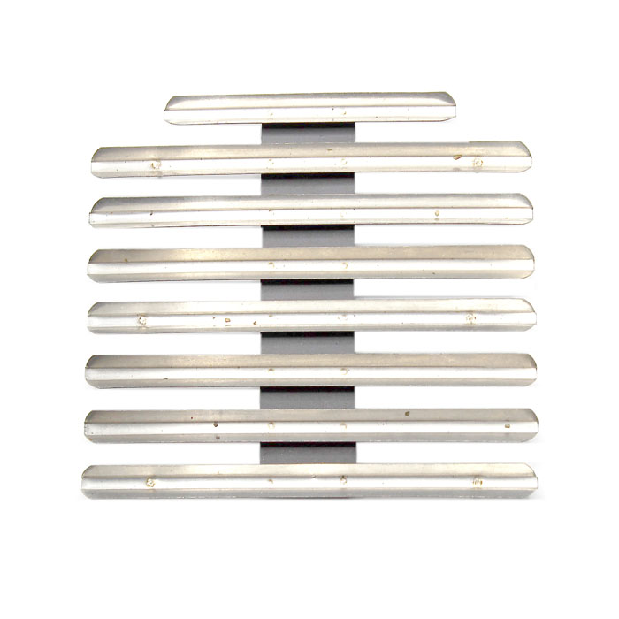 Military Ribbon Rack Metal Mounting Bar - 23 Ribbon Holder Centered With Spacing