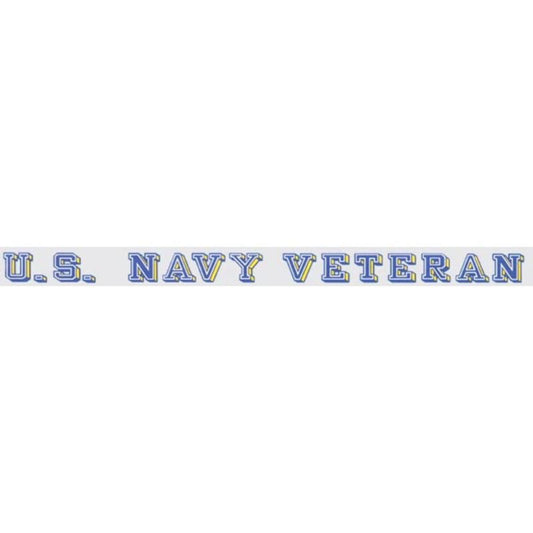 US Navy Veteran 18 inch Window Strip