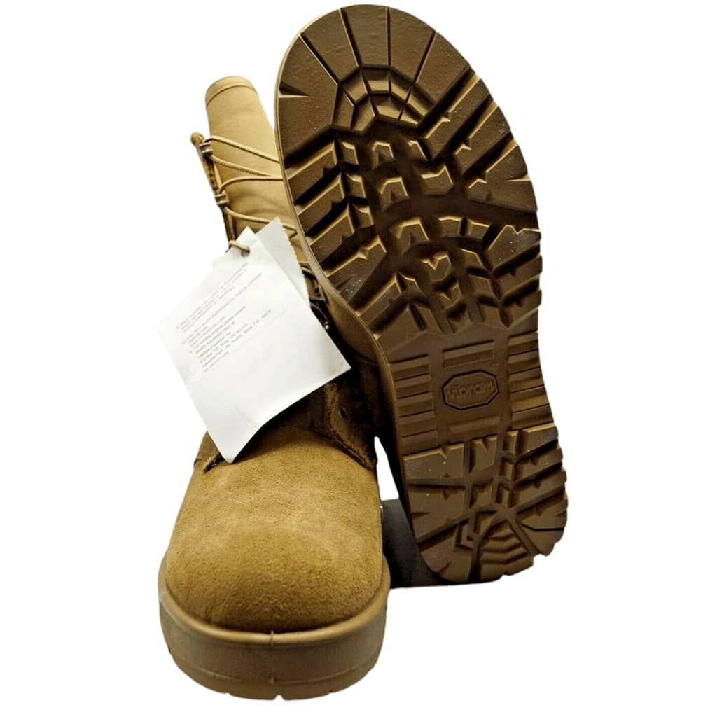 Hot Weather Safety Toe Coyote Brown Boots USGI Army Hot