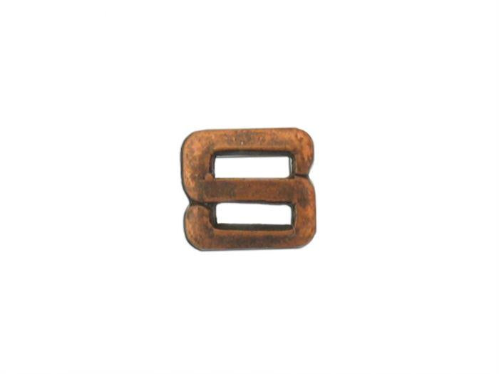 Device Letter "S" 1/4" Bronze