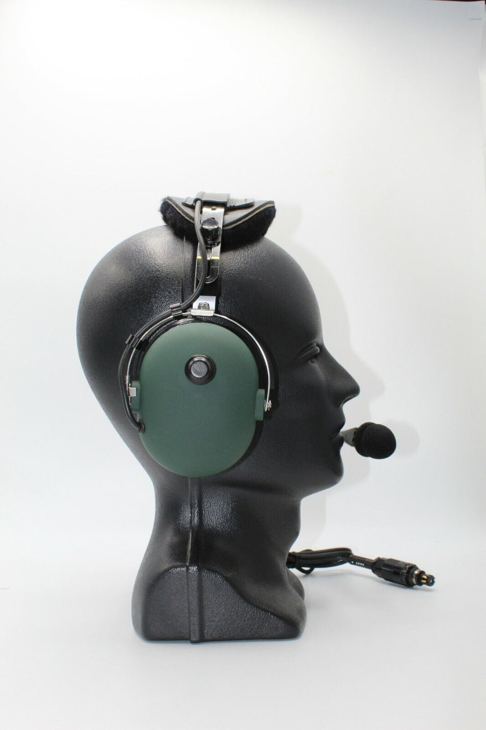 Used Headsets Inc EM-001-AP/EM-1 Aviation Headset with Peltor Radio Adapters – Pilot Flight Communication Gear