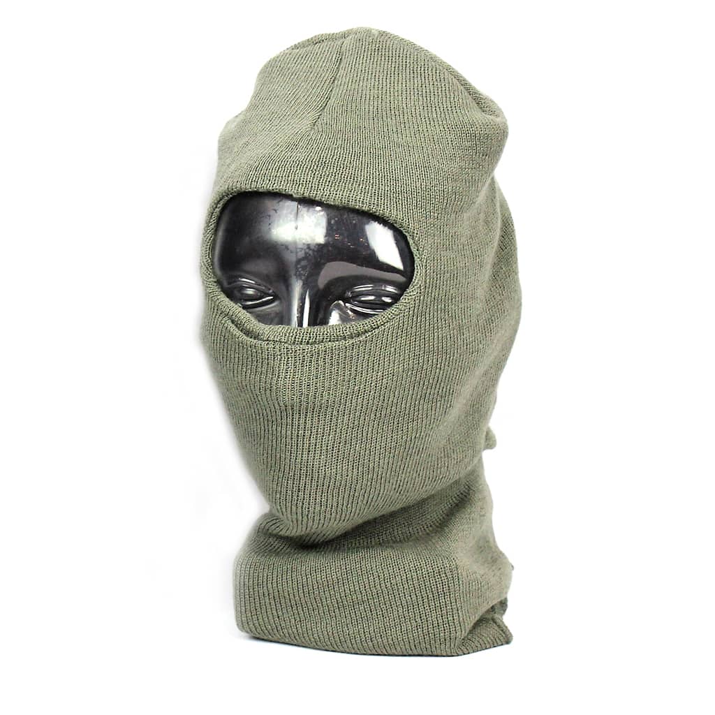 Foliage Green GI Extreme Cold Weather Hood Balaclava Face Mask
