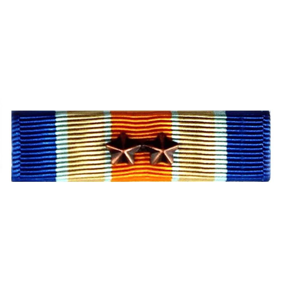 Inherent Resolve Campaign Medal Ribbon with 2 Bronze Stars