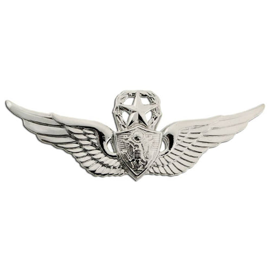 Master Aircrew Army Badge Full Size With Mirror Finish