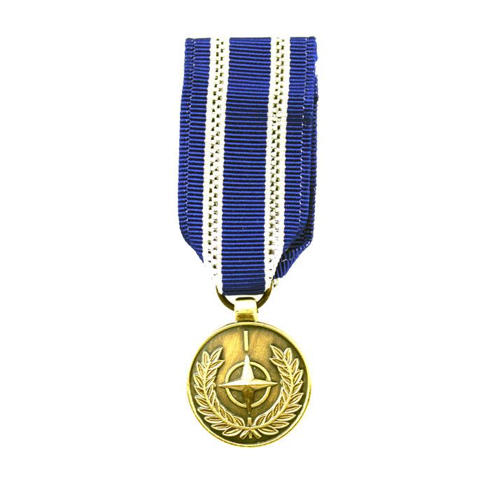 NATO ISAF/Afghanistan Medal, Miniature