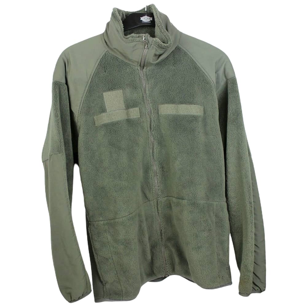 USGI Polartec Gen III Foliage Green Fleece Jacket - Used
