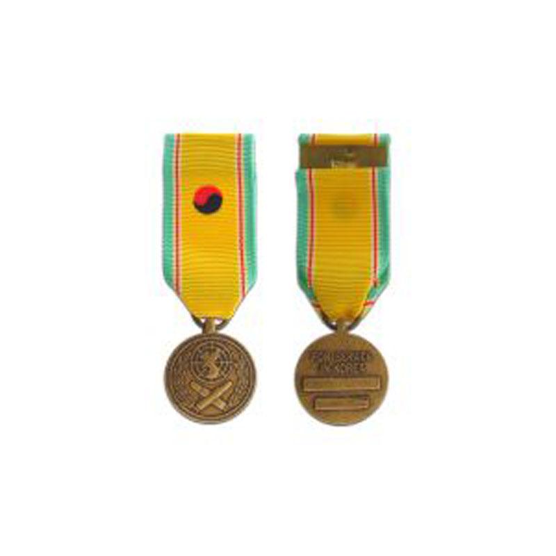 Republic of Korea War Service Medal, Miniature