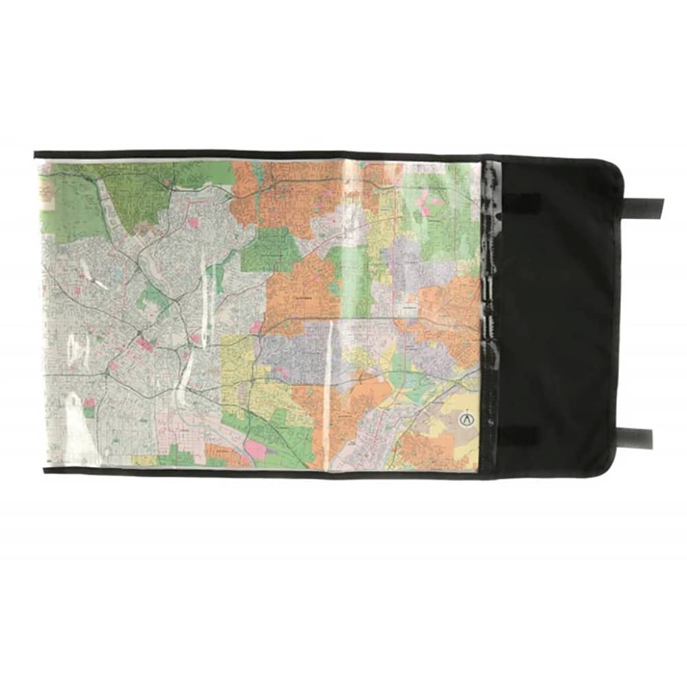 Raine Black Rolled Map Case