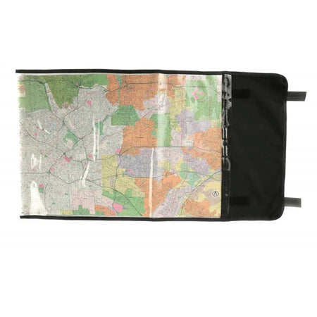 Raine Black Rolled Map Case