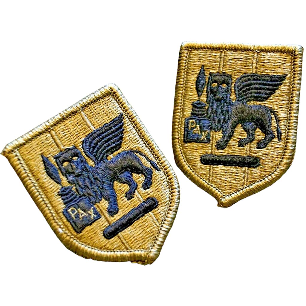 Southern European Task Force OCP Patch With Hook Fastener