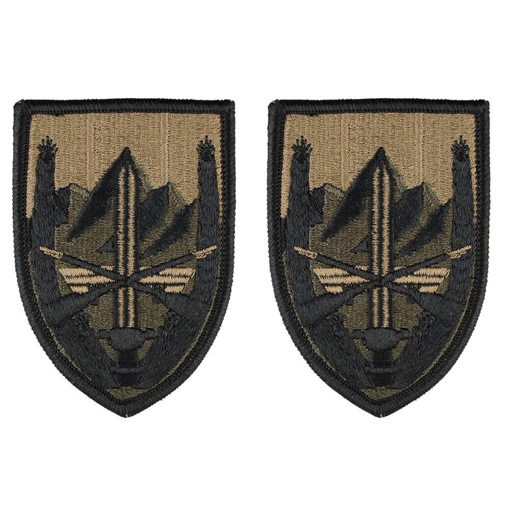 US Army Element Forces Afghanistan OCP Patch With Hook Fastener - Pair