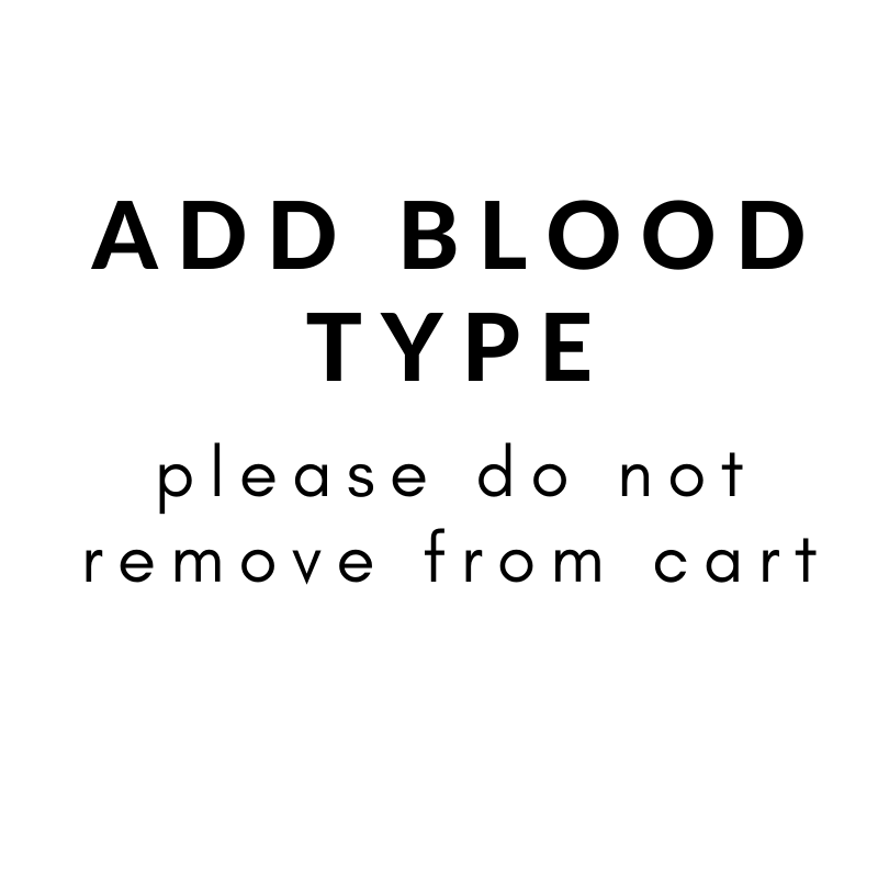 Add Blood Type