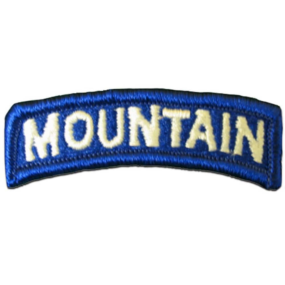 Army Blue Mountain Unit Tab Full Color for AGSU