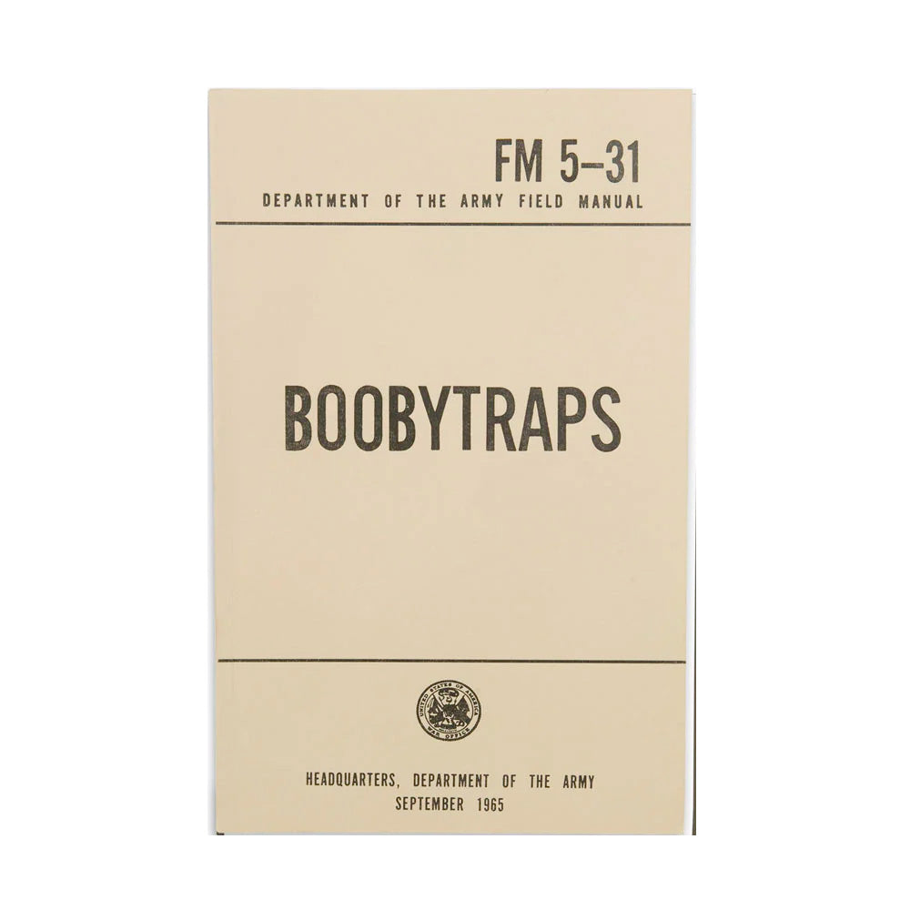 Boobytraps Manual FM 5-31