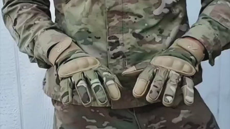 Rothco Hard Knuckle Tactical Gloves Cut and Fire Resistant video